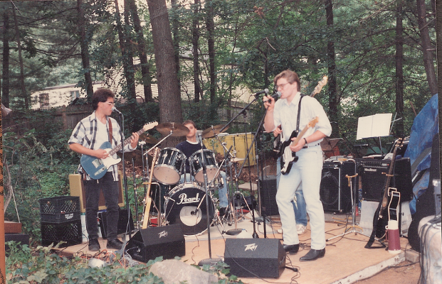 Daily Grind playing a party Summer 1994 Somewhare in Massachusetts