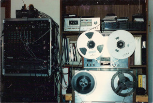 My recording studio in Westford, MA 1996