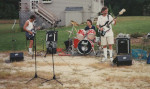 The Next performing at Chuck's house 1995.